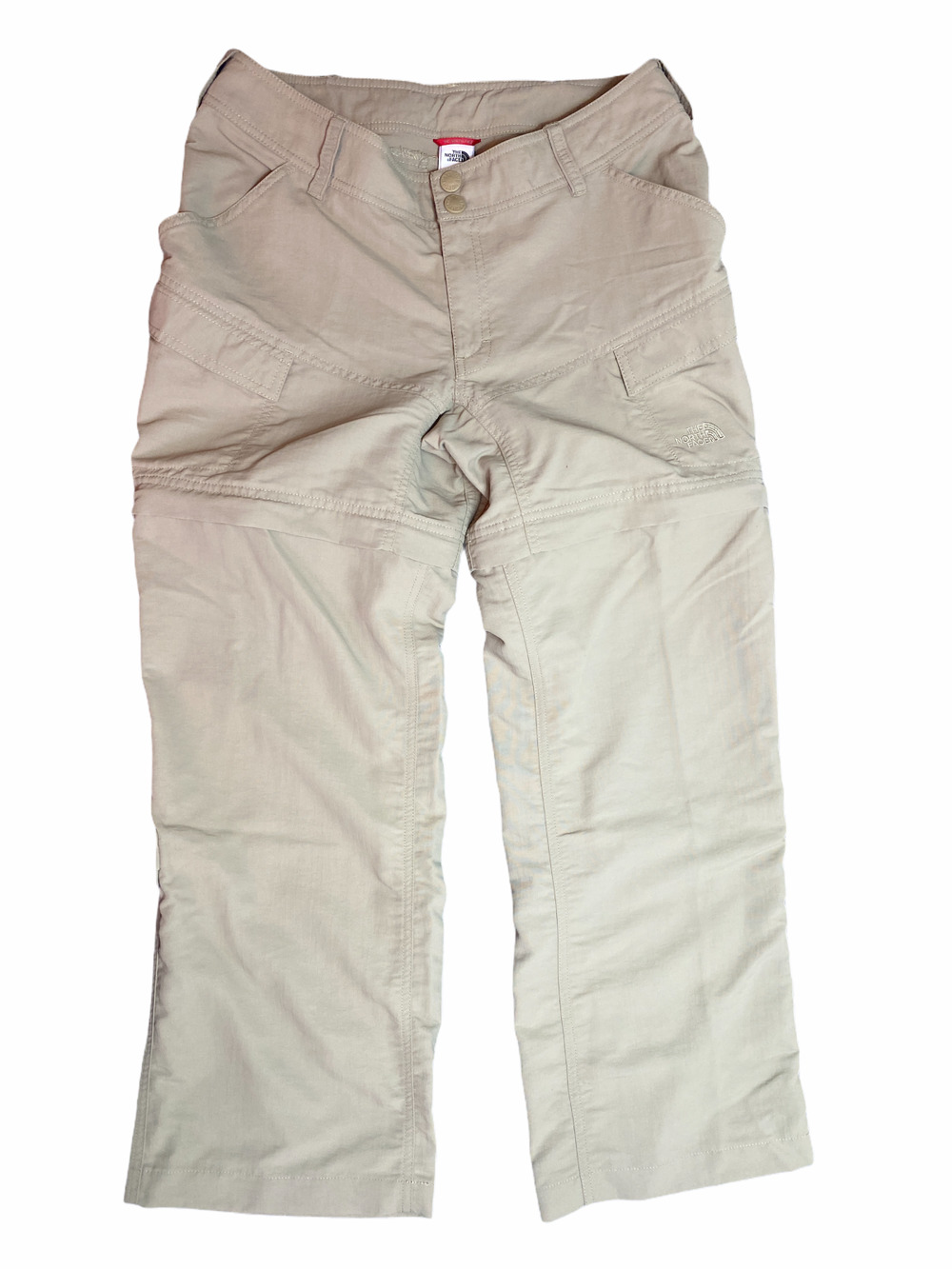 8 Women's The North Face Convertible Khaki Pants Shorts